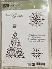 Snow swirled stampin for sale  SLEAFORD