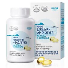 Atomy Health [Alaska E-Omega 3] 180 cápsulas moles EPA & DHA & vitamina E em [ômega 3] comprar usado  Enviando para Brazil