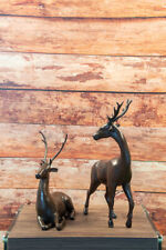 Two deer bronze for sale  Shipping to Ireland