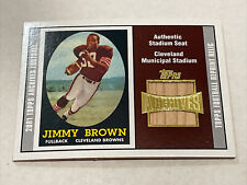 Asiento de estadio Topps Archives 2001 Jim Brown #AS-JB Cleveland Browns segunda mano  Embacar hacia Argentina