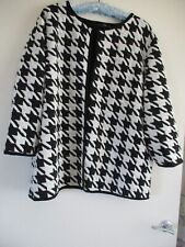 Black white jacket for sale  HEXHAM