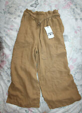 Zara trousers linen for sale  ELGIN