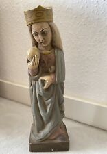 Holzschnitzfigur madonna statu gebraucht kaufen  Dieburg