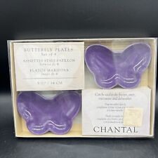 Chantal butterfly plates for sale  Port Saint Lucie
