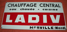 Plaque emaillee chauffage d'occasion  Carros
