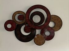 modern abstract metal wall art for sale  BENFLEET