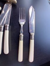 Vintage fish cutlery for sale  PERTH