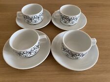 Conjunto de coleção de fita preta NotNeutral 4 xícaras e pires café chá comprar usado  Enviando para Brazil