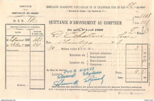 1899 compagnie parisienne d'occasion  Expédié en Belgium