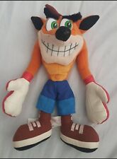 Used, Vintage 2001 Play By Play Crash Bandicoot 'Boxing Gloves' Soft Plush Toy for sale  PLYMOUTH