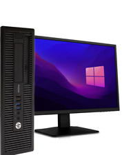 HP Core i5 Desktop Computer PC 8GB 500GB HD Window 10 WIFI DVD 19 LCD Monitor for sale  Shipping to South Africa