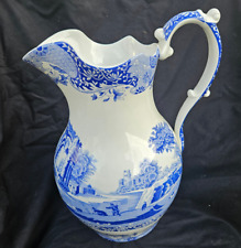 Spode BLUE ITALIAN  Washstand Water Jug. Capacity 8 pints+ for sale  Shipping to South Africa