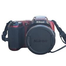 Câmera Digital Nikon Coolpix L810 Vermelha 26x Zoom 16.1 Megapixels Testada Funciona IOB comprar usado  Enviando para Brazil