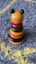 Wooden stacked rings for sale  WEST DRAYTON