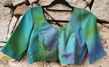 Green saree blouse usato  Santa Teresa Gallura