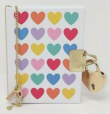 Lockable journal heart for sale  ASHFORD