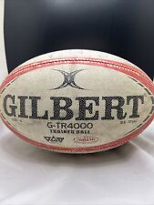 Bola de entrenamiento Gilbert Rugby G-TR 4000 talla 5 roja 9,5-10 psi segunda mano  Embacar hacia Argentina