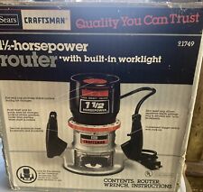 Craftsman sears router for sale  Staten Island