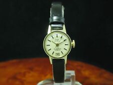 Usado, Relógio feminino automático Condor 75 ouro 14kt 585 com data/calibre Eta 2651 comprar usado  Enviando para Brazil