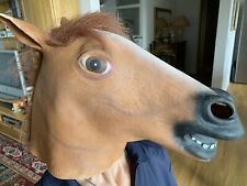 Pferd maske halloween gebraucht kaufen  Mengen