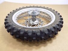 2002 02-08 KTM 50SX 50 SX PRO LC SR JR / Nice OEM 12" FRONT WHEEL WITH ROTOR for sale  Shipping to South Africa