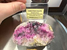 Cobaltoan calcite crystals d'occasion  Expédié en Belgium