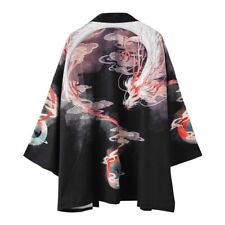 Casaco quimono feminino Yukata cardigã vintage jaqueta haori dragão chinês comprar usado  Enviando para Brazil