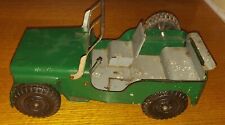 Vintage  All Steel Tonka Toys Willy's Jeep for Parts or Restore for sale  Carlisle