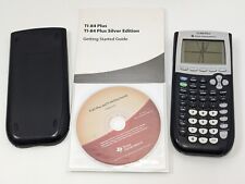Calculadora gráfica Texas Instruments TI-84 Plus, negra con manual y CD segunda mano  Embacar hacia Argentina