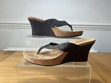 Dkny wedge cork for sale  WELWYN