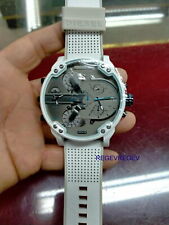 Diesel DZ7419 Reloj Mr.Daddy 2.0 Blanco Gris Cronógrafo Gris Acero Inoxidable Hombre segunda mano  Embacar hacia Argentina