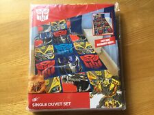 transformers duvet set for sale  SHETLAND