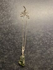 Moldavite crystal necklace for sale  READING