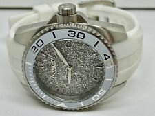Relógio feminino Invicta Angel 22702 tom branco prata não funciona como está PARA PEÇAS comprar usado  Enviando para Brazil