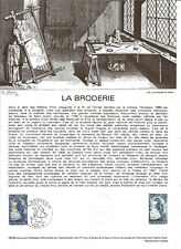 Broderie. document carte d'occasion  Villenave-d'Ornon