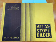 Atlas Stoff Bilder Filmstar Serie A  Sammelalbum Zigarettenbilderalbum -4 Bilder gebraucht kaufen  Muldestausee
