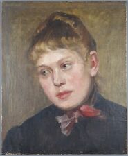 Antique painting portrait d'occasion  Expédié en Belgium