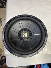 Subwoofer Kicker Comp S 12 4 Ohm 12” 40CWS124 Apenas Peças Limpas Sem Som Como Está comprar usado  Enviando para Brazil