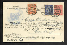 Reich dienst postkarte gebraucht kaufen  Ehrenberg
