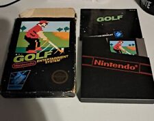 Golf y Rueda de la Fortuna (Nintendo NES 1985) completo en caja caja etiqueta caja negra en caja  segunda mano  Embacar hacia Argentina
