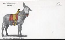 Postcard california burro for sale  Colorado Springs