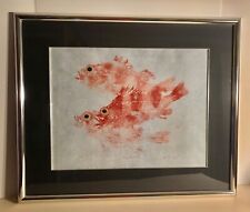 Framed gyotaku 1989 for sale  Suffield