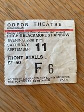 Richie blackmore rainbow for sale  WATCHET