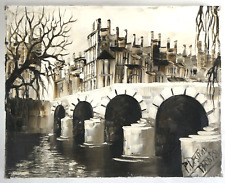 Paris bridge painting for sale  Montgomery