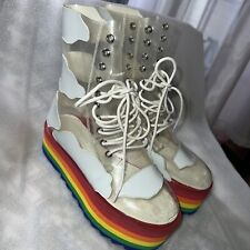 boots rainbow platform shoes for sale  Torrance