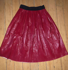 Zara red pleated for sale  LONDON