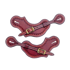 Leather spur straps for sale  UK