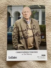 Christopher timothy signed for sale  RUGBY