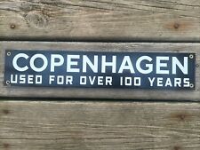 Copenhagen sign metal for sale  Winnebago