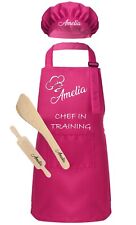 Kids personalised apron for sale  WEMBLEY